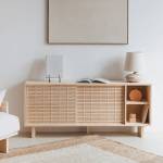 Sideboard Mahón Massivholz - Holzart/Dekor - 150 x 65 x 35 cm