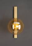 Wandleuchte Honey,in Messing 1-flammig Gold - Glas - Metall - 14 x 28 x 14 cm