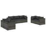 Garten-Lounge-Set (7-teilig) 3013635-15 Anthrazit - Grau