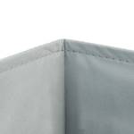 8x Aufbewahrungskorb Bambus grau Grau - Bambus - Papier - Textil - 32 x 17 x 35 cm