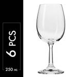 Krosno Pure Weißweingläser Glas - 8 x 19 x 8 cm