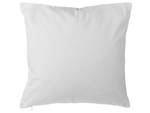 Coussin décoratif YASMIN Noir - Doré - Blanc - Fibres naturelles - 45 x 12 x 45 cm