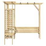 Eckpergola M627429 Grün - Holzwerkstoff - 190 x 200 x 190 cm