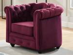 Sessel CHESTERFIELD Bordeaux