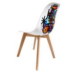 Chaise Hello by Dalas Randalas Bleu - Matière plastique - 46 x 81 x 51 cm