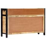 Sideboard 243984 Braun - Massivholz - Holzart/Dekor - 120 x 76 x 35 cm