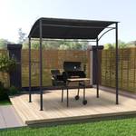 BBQ-Pavillon 48603 Grau - Metall - Textil - 150 x 220 x 215 cm