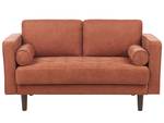 2-Sitzer Sofa NURMO Braun - Textil - 140 x 78 x 74 cm