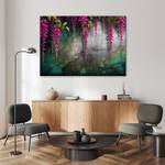 KUNSTDRUCK Hanging Purple Flowers 1 90 x 60 cm