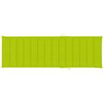 Coussin de chaise longue 3005774-2 Vert clair - Largeur : 60 cm