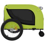 Remorque vélo pour chien 3028683-1 Noir - Vert - 68 x 74 x 134 cm