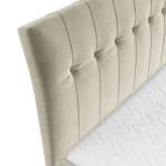 Boxspringbett Eola II Taschenfeder Beige - Breite: 180 cm