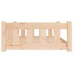 Hundebett 3031984 Holz - 96 x 66 cm