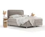 Boxspringbett Salvi Taupe - Breite: 140 cm