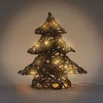 mit LEDs aus Rattan Weihnachtsbaum