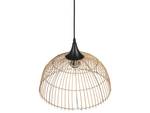 Lampe suspension BARARIS Beige - Bleu - Rotin - 40 x 20 x 40 cm