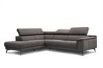 Ecksofa Fiero (5-Sitzer) Braun