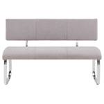 Banc VILAS Gris - Textile - 136 x 89 x 59 cm