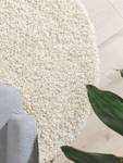 Hochflorteppich Soho 5 Weiß - Textil - 120 x 4 x 120 cm
