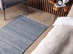 Tapis tressé MALHIA Gris - 80 x 80 x 150 cm