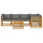 Garten-Lounge-Set (6-teilig) 3009697-13 Dunkelgrau