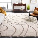 Innenteppich Naples FLORIDA SHAG Beige - Creme - 245 x 305 cm