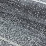 Tapis salon OMEGOU 80x150 gris Gris - 80 x 150 cm