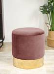 Pouf GOLDEN Rose foncé