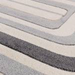 Tapis de salon moderne LINY Gris - 120 x 170 cm