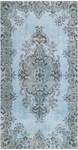 Tapis Ultra Vintage DCCXLIII Bleu - Textile - 109 x 1 x 211 cm