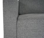 2er Sofa Couch Lyon Loungesofa Grau - Textil - 136 x 76 x 72 cm