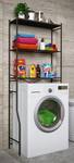 Armoire pour lave-linge Tubas M Fer - Noir