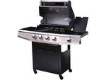 Gasgrill "Bingo 5" - 5 Brenner, davon 1 Schwarz - Metall - 143 x 115 x 57 cm