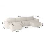 Ecksofa Eckcouch Sassari U Beige