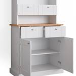 Hochschrank Bergamo 38150 Weiß - Breite: 80 cm