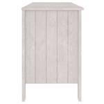 Bureau 3015246 Blanc - Bois manufacturé - Bois massif - Bois/Imitation - 113 x 75 x 50 cm