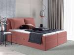 Boxspringbett Doppelbett Pinet Pink - Breite: 160 cm