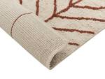 Teppich AKOREN Beige - Braun - Naturfaser - 200 x 200 x 200 cm