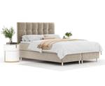 Boxspringbett Chanton Beige - Breite: 180 cm