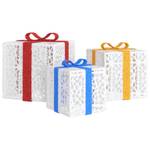 Geschenkbox (3er Set) 3030478 Weiß - Metall - Kunststoff - 30 x 30 x 30 cm