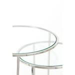 Table d'appoint DUARTE set de 2 Argenté - Métal - 50 x 52 x 50 cm