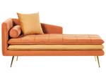 Chaiselongue GONESSE Gold - Orange