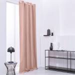Wärmedämmender Vorhang Essential Pink - Textil - 140 x 1 x 240 cm