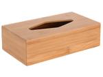 Taschentuch Box BAMBUS Braun - Bambus - 11 x 7 x 25 cm