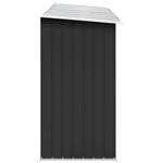 Abri de stockage de bois 3000024 Anthracite