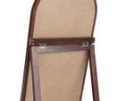 Standspiegel CHELLES Braun - Massivholz - 30 x 150 x 67 cm