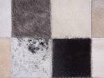 Tapis patchwork RIZE Noir - Marron - Gris - Cuir véritable - 230 x 160 x 160 cm