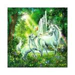 Puzzle Schönes Einhorn 3x49 Teile Papier - 20 x 4 x 28 cm