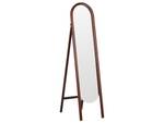 Standspiegel CHELLES Braun - Massivholz - 30 x 150 x 67 cm