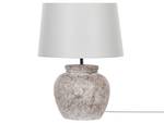 Lampe de table MAREB Beige - Blanc - Céramique - 35 x 47 x 35 cm